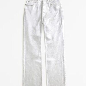 NWT Abercrombie Curve Love High Rise 90s Relaxed Jean 29